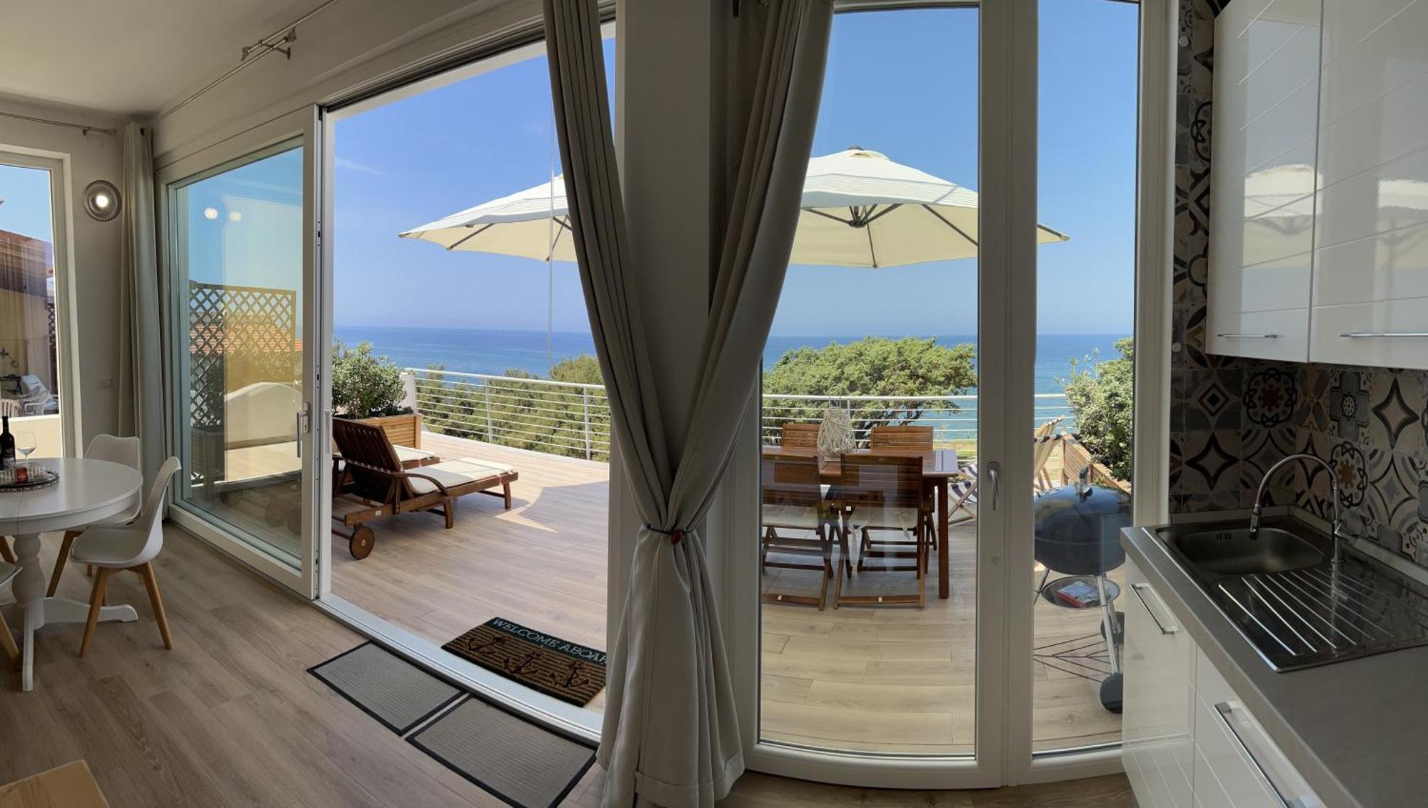 Alba Stupendo Appartamento In Villa Fronte Mare - Golfo Dell'Asinara - Internet Free Valledoria  Exteriör bild